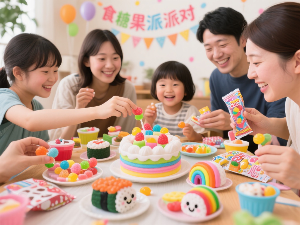 食玩糖果派对：创意又有趣的美食
“派对”是一个让