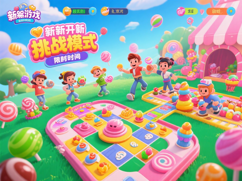 全新玩法的加入
此次更新糖果派对增加了几种全新的