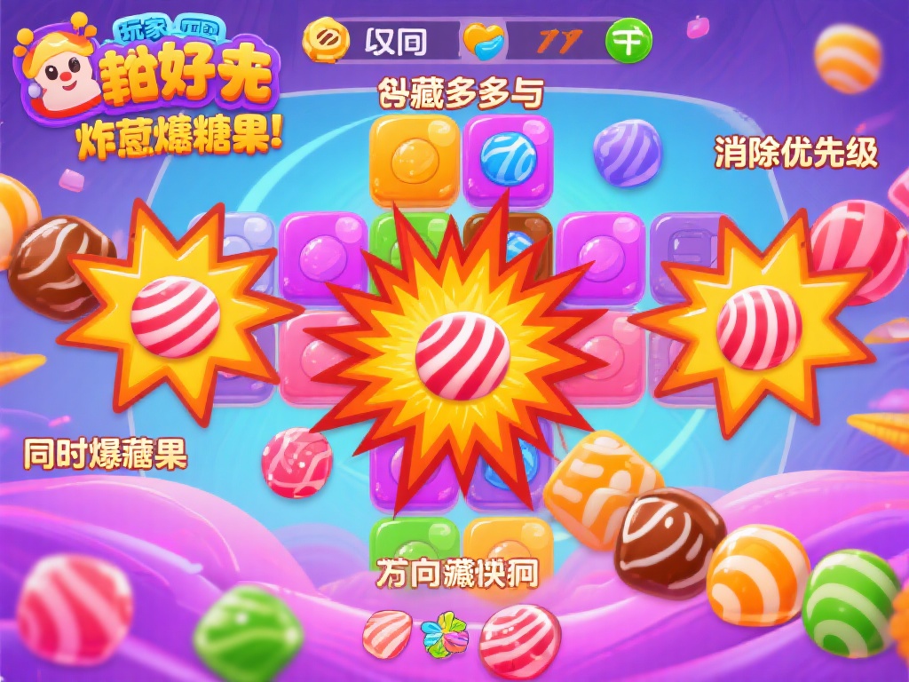 揭秘糖果派对隐藏糖果技巧攻略 很多玩家可能会疑惑,为什么别人能轻轻松松触发隐藏糖