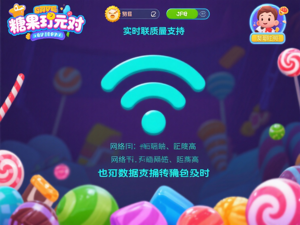 深入解析糖果派对卡顿原因及解决方案详解 网络质量不佳
糖果派对需要实时联网支持,一旦网络