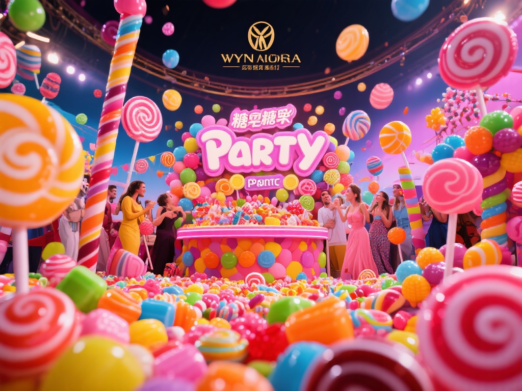 畅享永利糖果派对的甜蜜奇幻盛宴 每每提到糖果派对,人们的脑海中总会浮现出色彩斑斓的
