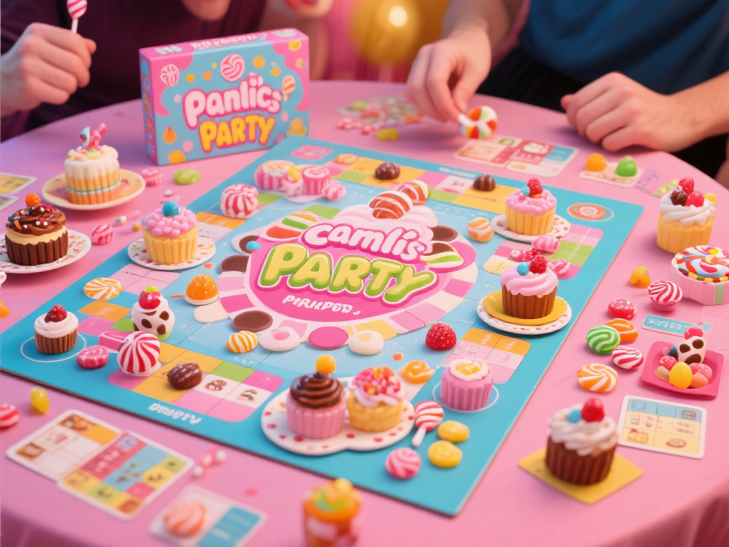 桌游糖果派对:甜蜜竞技开启欢乐冒险旅程 对于许多游戏爱好者来说,桌游是一种不可或缺的娱乐方