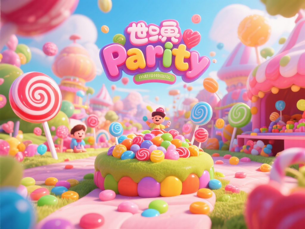 糖果派对全集:欢乐冒险之旅奇趣开启 甜蜜的世界总是充满着吸引力与探索的乐趣!在休闲娱乐