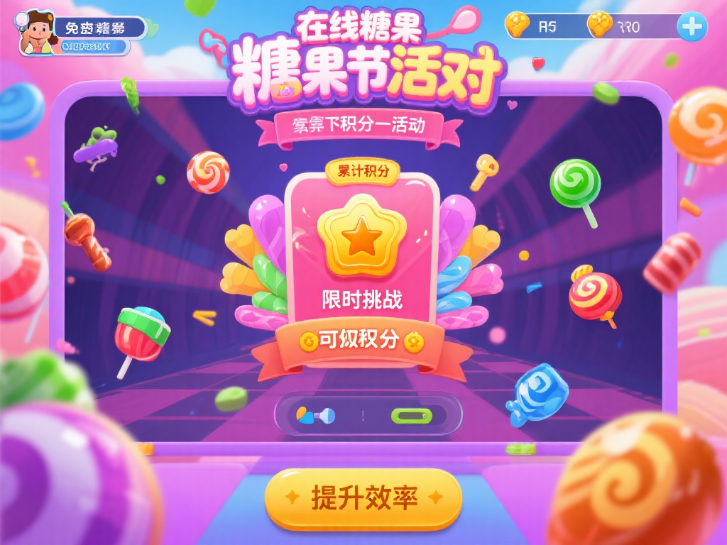 揭秘在线畅玩糖果派对赢取惊喜奖励的秘密技巧 在线糖果派对平台通常会不定期推出一些活动,例如累计