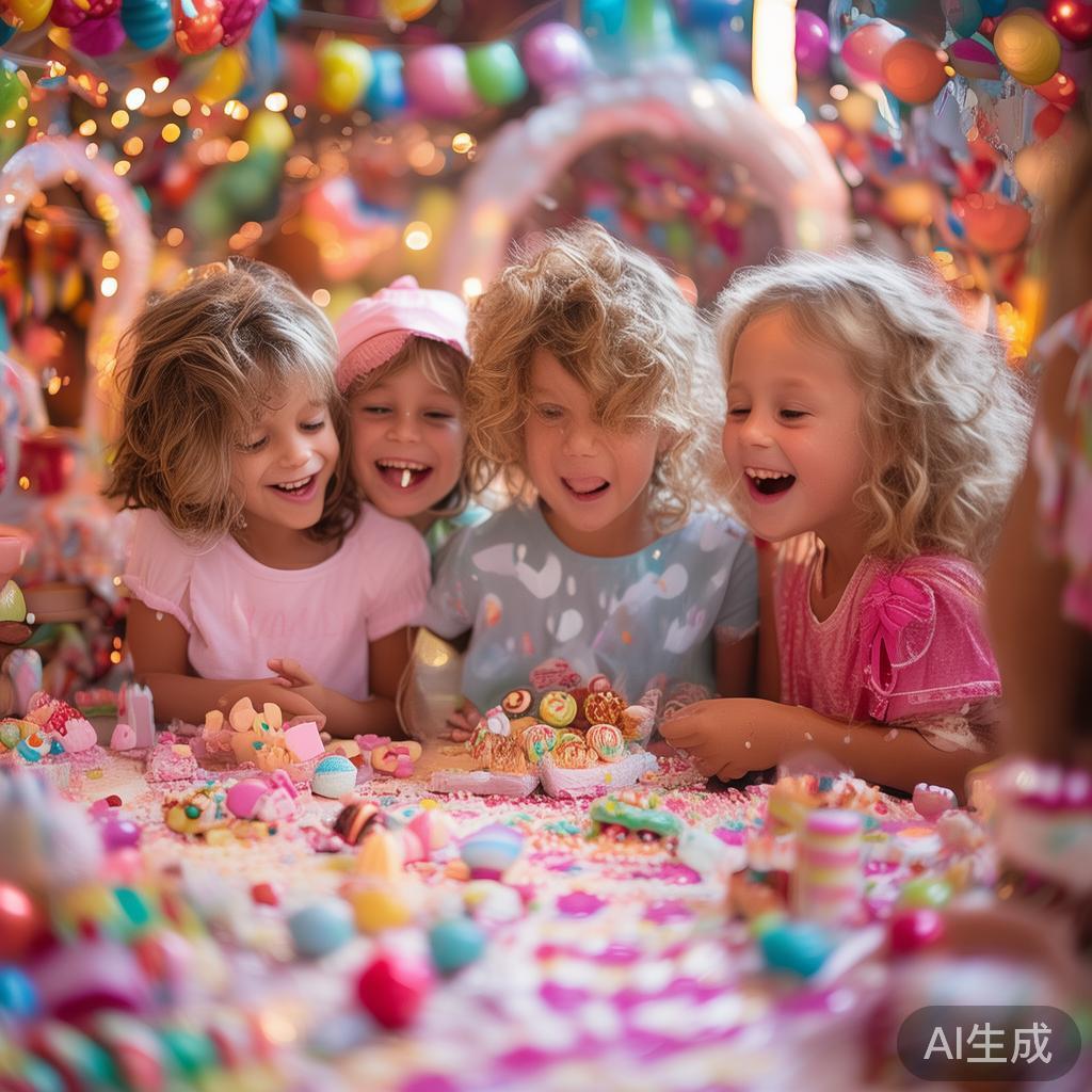 为了让体验更加难忘，组织方设计了诸如“糖果宝藏寻找