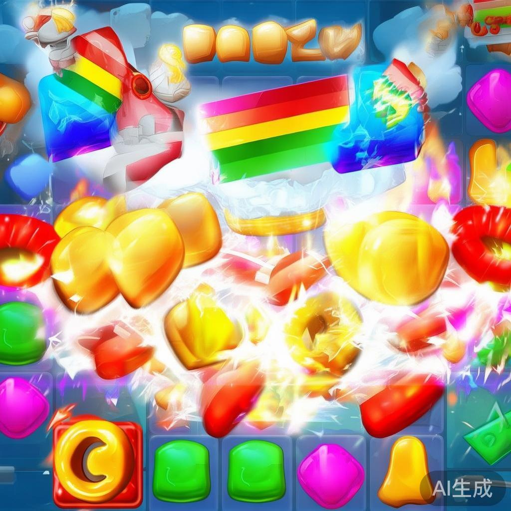 在游戏中，特殊糖果的作用至关重要。制作和利用特殊糖