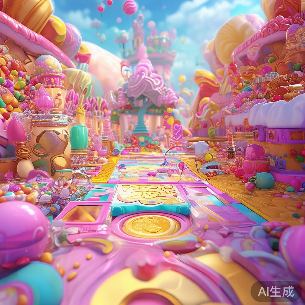 精彩纷呈的糖果派对网游:开启甜蜜冒险之旅等你来加入 这款游戏以糖果派对为核心,融合了丰富的关卡设计、华