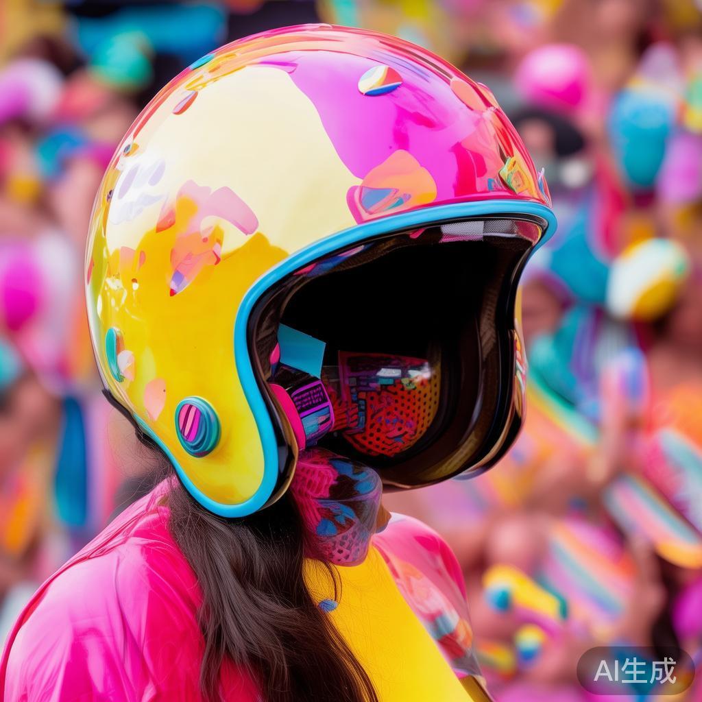 糖果派对狂欢必备时尚炫酷头盔推荐,炫彩造型尽显个性魅力 在现代派对文化中,糖果派对不仅代表着童趣与欢乐,更